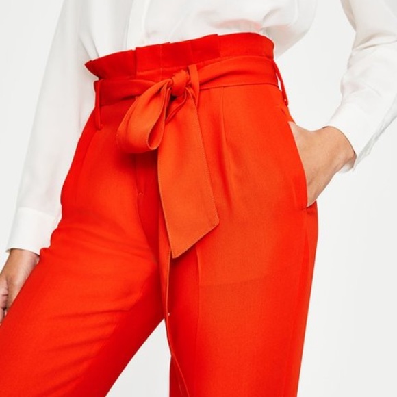 Boden Melina Paper Bag Pants - Picture 3 of 9